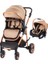 BC 305 - Zeta Travel Sistem Bebek Arabası ( Kahverengi ) 1