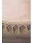Relax Vizon Yuvarlak 120X120 cm Ponpon Saçaklı Kaymaz Tabanlı Makinede Yıkanabilir Banyo Paspası 2