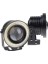 Üniversal Mercekli Angel Sis Farı Metal Su Geçirmez 76 mm Sarı Halkalı Angel Eyes 4