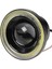 Üniversal Mercekli Angel Sis Farı Metal Su Geçirmez 76 mm Sarı Halkalı Angel Eyes 5