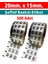 Şeffaf Baskılı Etiket Karekod Barkod Seri Numaralı 20X15MM 500 Adet 1