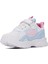 Günlük Kız Çocuk Sneaker Lastik Bağcıklı Hologram Cırtlı Hafif Hello Kitty Nefes Alabilen Ayakkabı 2014 2