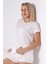 Salaş Bisiklet Yaka T-Shirt 21256 Beyaz 3
