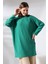 Bürümcük Kumaş Salaş Tunik 21124 Benetton Yeşili 3