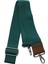 Dark Green Narrow Woven Adjustable Bag Strap Koyu Yeşil Dar Dokuma Ayarlanabilir Çanta Askısı 1