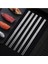 Kore Yemek Çubuğu Paslanmaz Metal Chopstick 10 Çift (20 Adet) 1