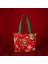 Yılbaşı Temalı Yeni Yıl Hediyelik Kadın Omuz Çantası, Yılbaşı Desenli Tote Bag 3