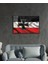 Almanya Imparatorluğu Bayrağı Cam Tablo German Empire Flag 110X70-MIYREM 2