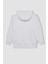 Erkek Çocuk Kapüşonlu Pike Fermuarlı Basic Düz Sweatshirt B6503A824SP 3