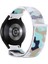 Samsung Galaxy Watch6 Classic / Garminactive 5 Naylon Saat Kayışı 20MM Kamuflaj Bilek Bandı (Yurt Dışından) 1