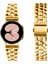Samsung Galaxy Watch4 / Watch4 Classic / Watch 5 / Watch 5 Active Slim Watch Band Sakinsiz Metal Izleme Kayışı (Yurt Dışından) 3