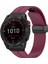 Garmin Fenix 7x / 6x / 5x 26MM Pc Konnektörlü Manyetik Toka Silikon Bant Izle (Yurt Dışından) 4