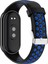 Xiaomi Smart Band 8 Izle Kayışları Paslanmaz Çelik Konektörlü Çift Renkli Silikon Bant (Yurt Dışından) 1