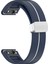 Garmin Fenix 7s / 6s Pro / 5s Plus / Instinct 2s Silikon Saat Bantları 20MM Çift Renkli Çizgiler Kayış (Yurt Dışından) 2