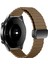 Samsung Gear S3 Classic / Garmin Vivoactive 4 Manyetik Saat Band 22MM Deri Kayış (Yurt Dışından) 1