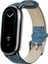 Xiaomi Smart Band 8 / Smart Band 8 Nfc Kayış Denim Doku Cowhide Deri Bant (Yurt Dışından) 4