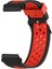 Huami Amazfit Falcon / Garmin Fenix 7/6/5 Çift Renkli Izleme Band Silikon Kayışı 22MM Pc Konnektörü ile (Yurt Dışından) 1