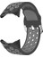 Google Pixel Watch 2 / Pixel Watch Silikon Kayışı Çift Renk Nefes Beklenebilir Saat Bantları (Yurt Dışından) 2