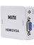 HDMI VGA + Aux Çevirici HDMI VGA Stereo Çevirici Hd VGA Çevirici 2