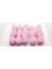 12 No 4 mm Pembe Renk Polyester Makrome Zincir Örme Ipi (1130 Gr) 1