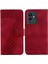 Infinix Not 12 5g Kabartmalı Desen Flip Folio Kapak Kartı Için Telefon Kılıfı (Yurt Dışından) 1