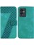 Infinix Not 12 5g Kabartmalı Desen Flip Folio Kapak Kartı Için Telefon Kılıfı (Yurt Dışından) 1