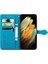 Samsung S21 Ultra Flip Kapak Için Kılıf Zarif Desen Deri Kılıf (Yurt Dışından) 5