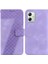 Motorola Moto G54 5g Pu Deri Kabartmalı Desen Flip Folio Kapak (Yurt Dışından) 1