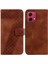 Motorola Moto G84 5g Pu Deri Kart Yuvası Fonksiyonu Cüzdan Desen (Yurt Dışından) 1