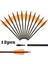 12 Adet Tarzı Toparchery Adet Taktik Avcılık Okları 15" Askeri Plastik Tatar Yayı Avcılık Küçük Cıvata Çelik Ok Okçuluk Aksesuarı (Yurt Dışından) 1