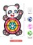 Panda Tarzı Çocuklar Karikatür Hayvan Dart Tahtası Sevimli Farklı Hayvanlar Dart Hedef Doğruluk Hassas Hedef Çocuklar Boş Zaman Sporları (Yurt Dışından) 1