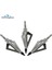 Gümüş Tarzı Owerful Avcılık Ok Uçları Keskin 3 Bıçak Paslanmaz Balıkçılık Ok Ipuçları Arbalet Yay Için Çelik Alüminyum Alaşım Broadheads (Yurt Dışından) 3