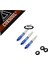 Mavi 35MM Tarzı Cuesoul mm Alüminyum Dart Şaftları 2ba Profesyonel Dart Aksesuarları 4 Renk (Yurt Dışından) 1