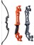 Turuncu Tarzı Ekspres Standart G Yay Koluyay Uzuvları Okçuluk Için Bowstring Olimpik Aldult Bow Lbs Aksesuarlar Orangeblack (Yurt Dışından) 2