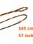 145CM Sarı Kahverengi Tarzı 2 Adet Yedek Yay Dize 16 Strand Bowstrings Okçuluk Olimpik Yay Aksesuarları Için Yüksek Mukavemetli Polietilen Elyaf (Yurt Dışından) 1