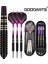MAVİ-32218513 Stili Goodarts Kapalı Spor Oyunları Alüminyum Şaftlı Profesyonel Iğne Pirinç Namlu Noktası Uçuş Seti Siyah 21G Çelik Ucu Dart (Yurt Dışından) 2