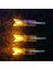 6 Adet Sarı Stil Okçuluk Otomatik Olarak Arbalet Ok Işıklı Nocks LED Ok Kuyrukları Id Arrow Için Avcılık (Yurt Dışından) 1