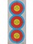 5 Adet 40X40 Tarzı Nokta Okçuluk Hedef Kağıdı Renkli Baskı 40*40CM Hedef Kağıt Yarışması Uygulama Hedef Çerçevesi Hedef Kağıdı (Yurt Dışından) 4