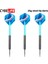 Mavi Stil Cyeelife Profesyonel Dart Seti, Pvc Dart Milleri ve Uçuşları ile 20G Siyah Çelik Ucu Dart (Yurt Dışından) 1
