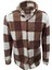 Y00789 Erkek Kareli Kuzu Peluş Gömlek - Y00789 - Kahverengi - ST00789-KAHVERENGI-XL 1