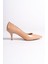 MBHRNR978-N Kadın Rugan Ince 7 cm Topuklu Nude Stiletto & Topuklu Ayakkabı 3