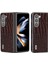 Samsung Galaxy Z Fold5 5g Cowhide Deri+Pc Telefon Kılıfı Timsah Doku Ince Kapak Kavurosu (Yurt Dışından) 1