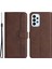 Samsung Galaxy A33 5g Çizelge Anti-Çizelge Cüzdanı Pu Deri Baskılı Desen Kapak Telefon Standı Case-Coffee Için YX003 (Yurt Dışından) 1