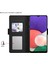 Samsung Galaxy Için F54 5G/M54 5g Cep Telefon Kılıfı Ayna Kartı Tutucu Pu Deri Kabuk Stand Kapak Black (Yurt Dışından) 2