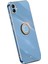 Samsung Galaxy A04 4g (164.4 x 76.3 x 9.1 Mm) Için Xinli Akıllı Telefon Kılıfı, Elektrografi Altın Kenar-Mavi ile Anti-Fall Tpu Telefon Kasası Kickstand (Yurt Dışından) 1
