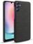 Samsung Galaxy A24 4g/5g Cep Telefonu Kılıfı Kumaş+Sert Pc Şok Geçirmez Slip Slip Fone Cover-Black (Yurt Dışından) 1