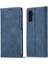 Samsung Galaxy A24 4g Mikrofiber Deri Flip Kılıf Cüzdan Stand Telefon Kapak Mavisi (Yurt Dışından) 1