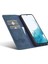 Samsung Galaxy A24 4g Mikrofiber Deri Flip Kılıf Cüzdan Stand Telefon Kapak Mavisi (Yurt Dışından) 2