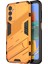 Samsung Galaxy M14 5g Pc+Tpu Etkiye Dayanıklı Kickstand Koruyucu Telefon Kapak-Orange Için (Yurt Dışından) 1