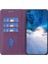 Samsung Galaxy S23 Pu Deri Telefon Kılıf Kart Yuvaları Stand Folio Flip Cover-Dark Mor (Yurt Dışından) 2